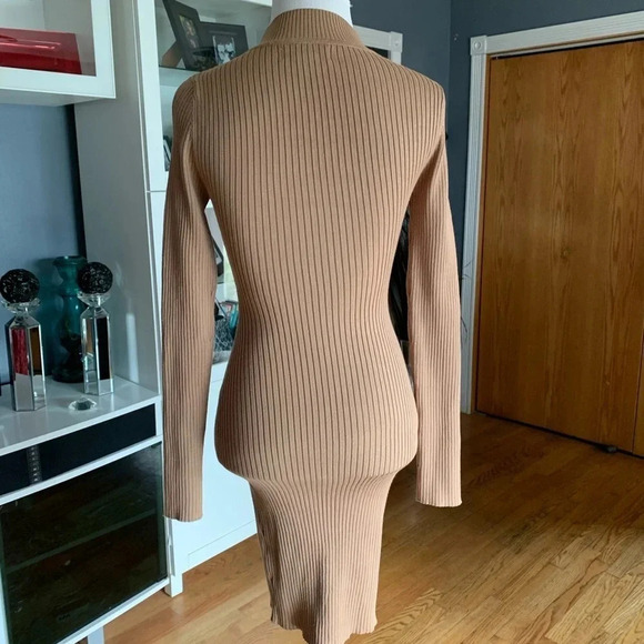 Say What? Chocker Bodycon Sweater Dress - Picture 3 of 7